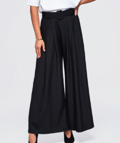 Ombre Clothing kõrge pihaga laiad naiste püksid
