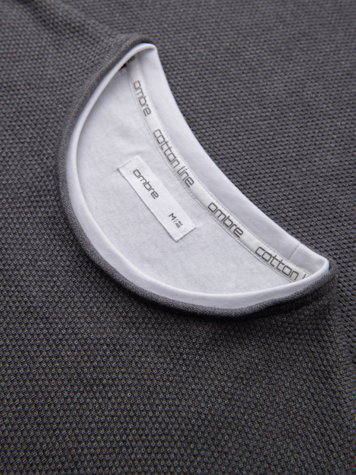 Meeste puuvillane ümara kaelusega kampsun Ombre Clothing - Image 13