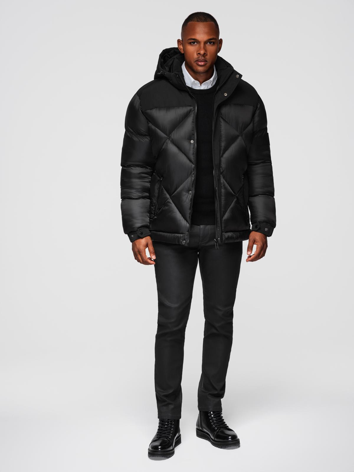 Meeste tepitud talvejope Ombre Clothing - Image 5