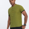 Meeste püstkrae ja nööpidega polosärk Ombre Clothing - Thumbnail Image 39