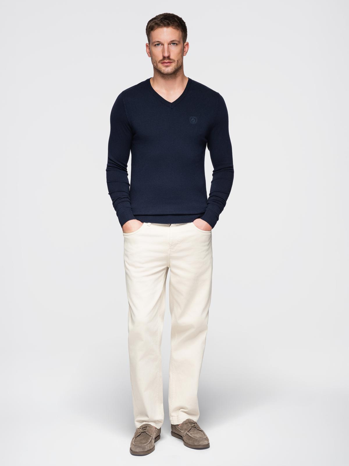 Ombre Clothing meeste V-kaelusega kampsun - Image 46