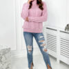 Kesi naiste kootud pullover-kampsun - Thumbnail Image 31