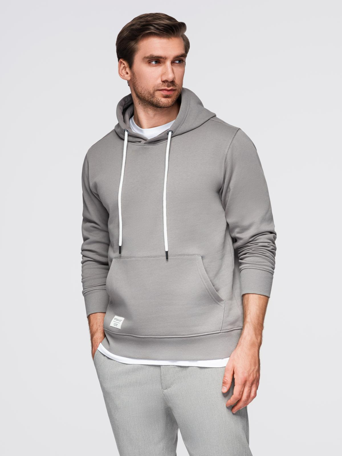 Meeste kapuutsiga kängurudressipluus Ombre Clothing - Image 50