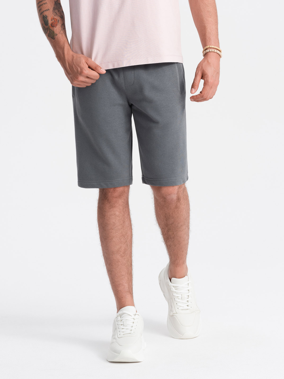 Meeste puuvillased dressilühikesed püksid Ombre Clothing - Image 51
