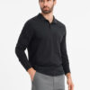 Meeste pikkade varrukatega polosärk Ombre Clothing - Thumbnail Image 1