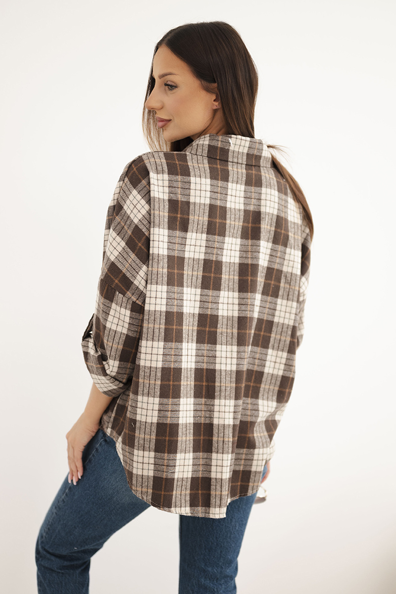 Naiste ruuduline oversized-särk - Image 12