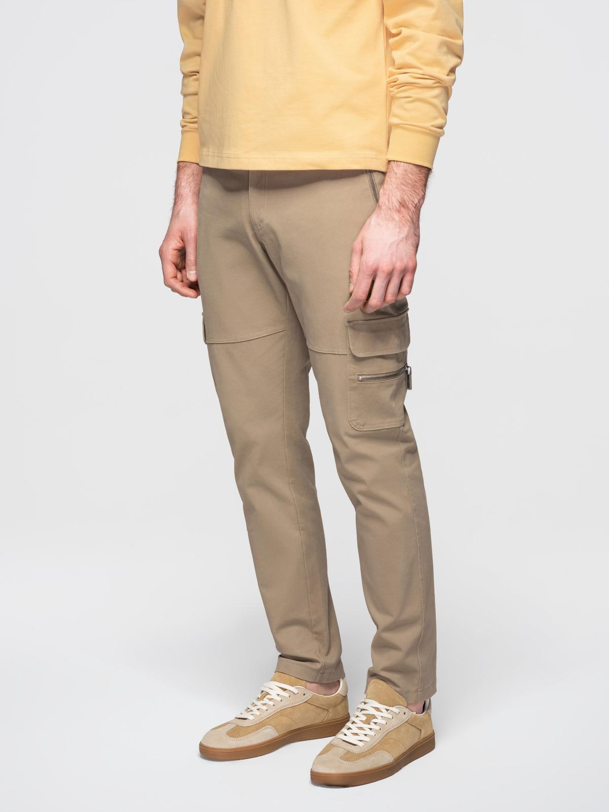 Ombre Clothing meeste cargopüksid lukuga taskutega - Image 22