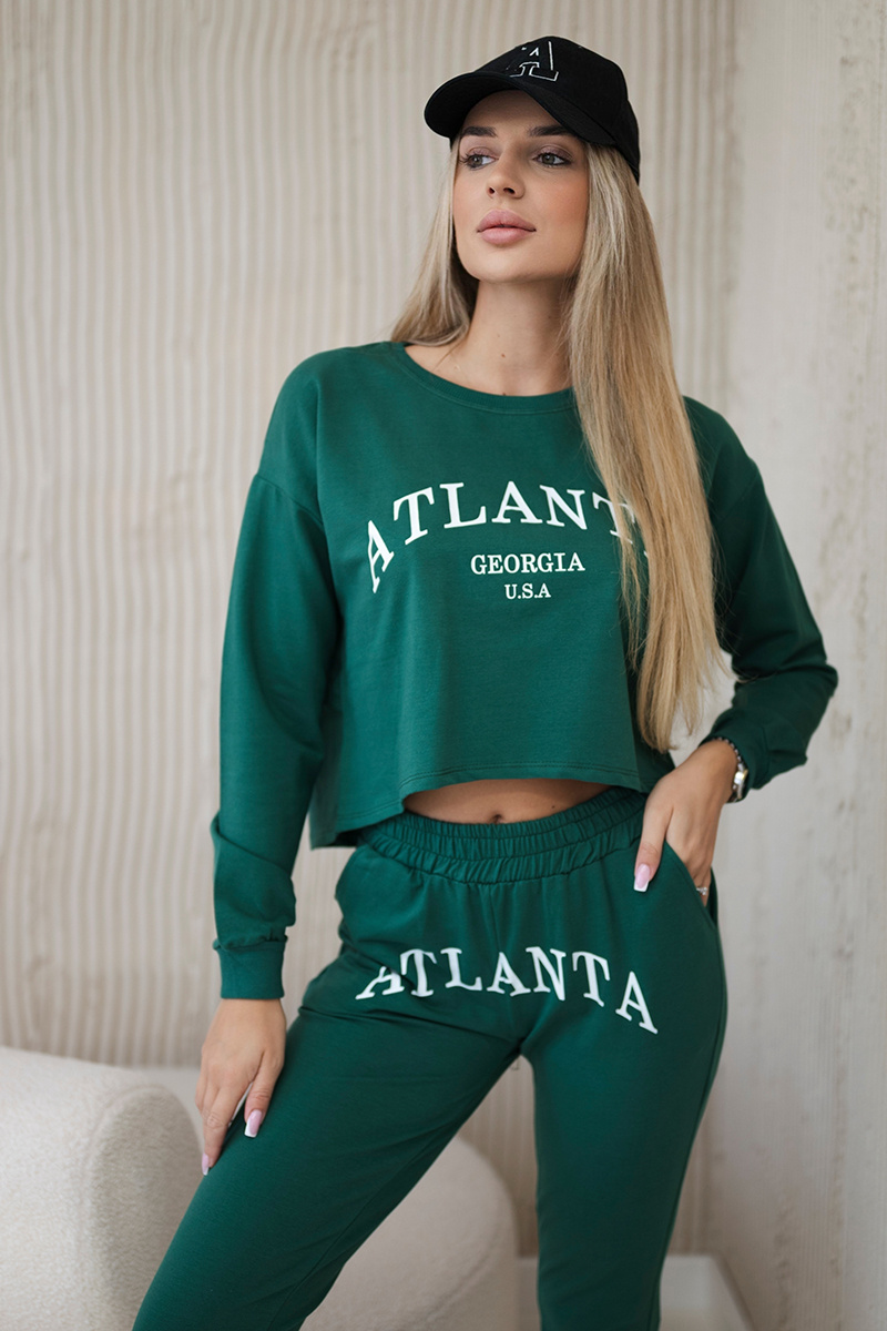 Naiste kaheosaline vabaajakomplekt Atlanta trükisega - Image 1