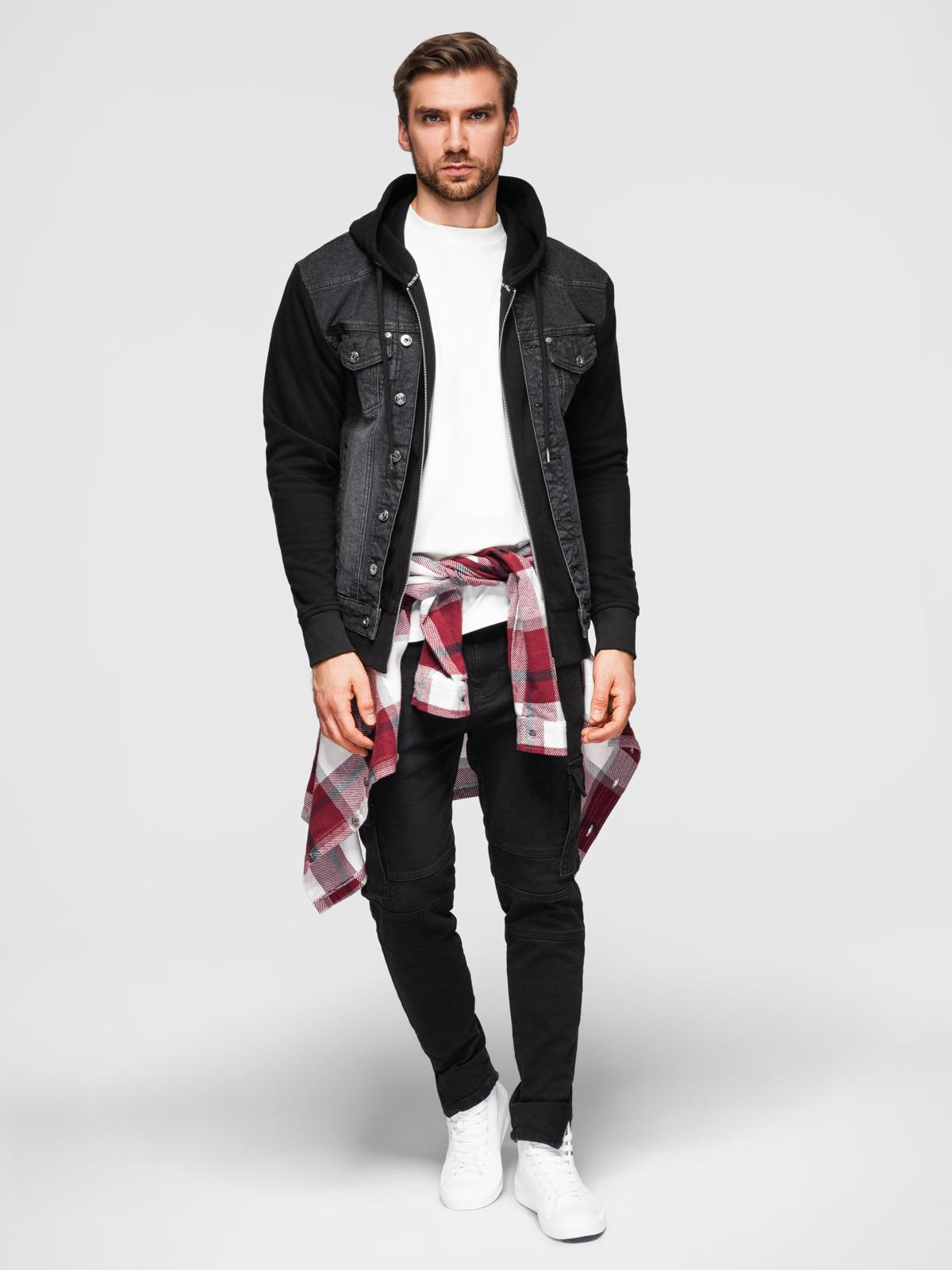 Meeste kapuutsiga teksatagi Ombre Clothing - Image 14