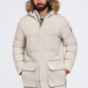 Ombre Clothing pikendatud tegumoega meeste talveparka kapuutsiga - Thumbnail Image 6