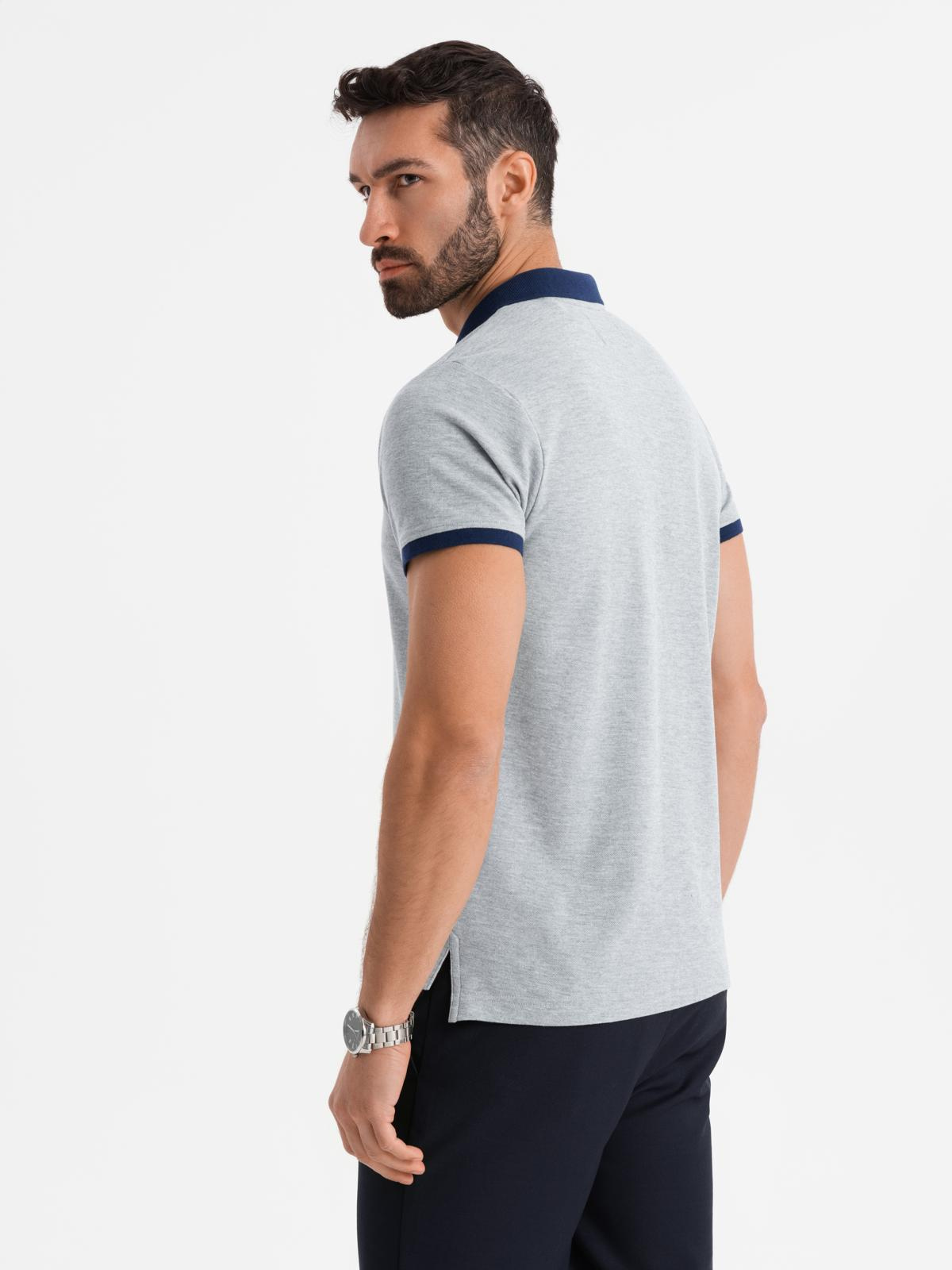 Meeste puuvillane polosärk Ombre Clothing - Image 5
