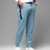 Ombre Clothing meeste dressipüksid paelte ja soonikutega - Thumbnail Image 4