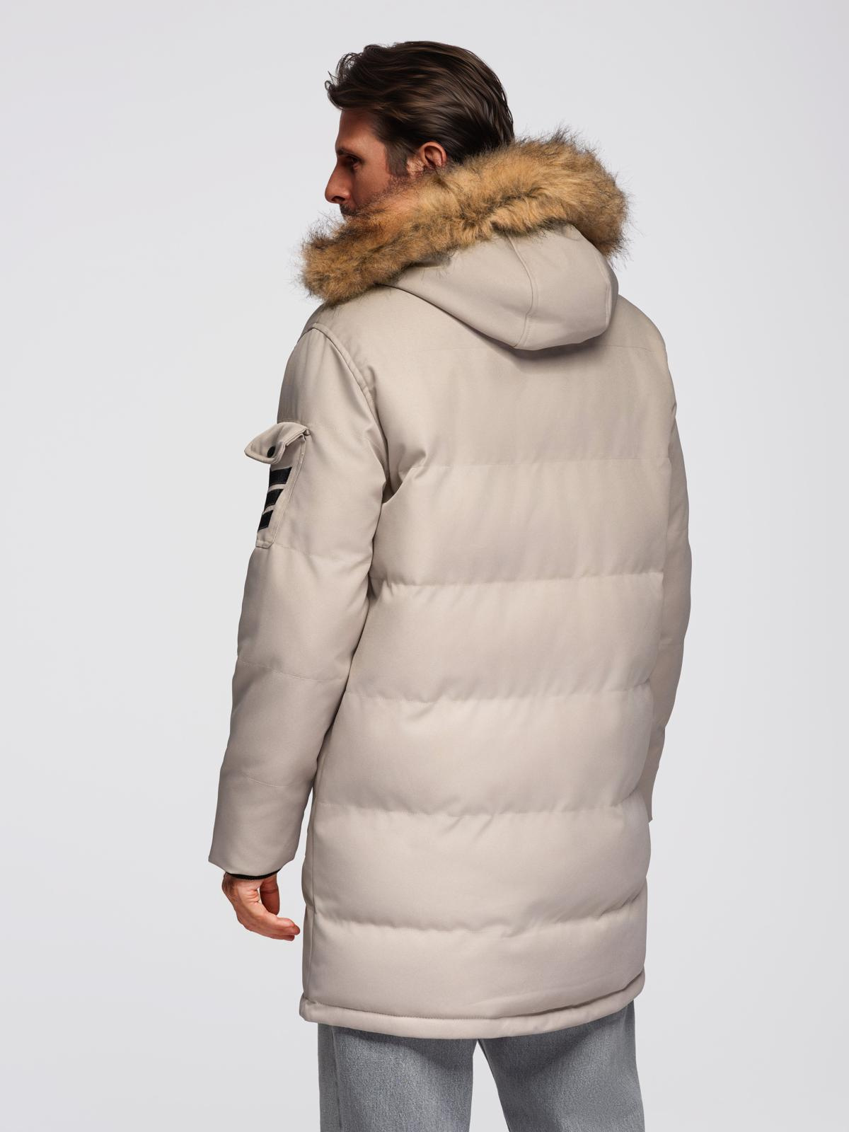 Ombre Clothing meeste talvejope kapuutsiga - Image 47
