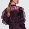 Ombre Clothing naiste pluus satside ja pitsdetailiga - Thumbnail Image 16