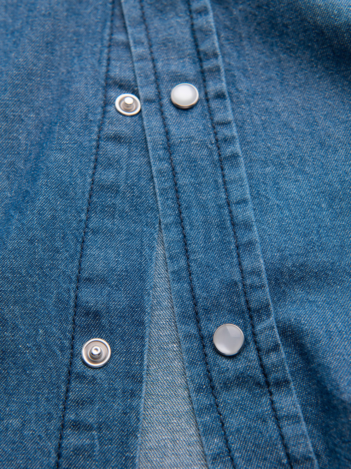 Ombre Clothing meeste teksasärk rinnataskutega - Image 20