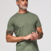 Meeste mustriline T-särk Ombre Clothing - Thumbnail Image 8