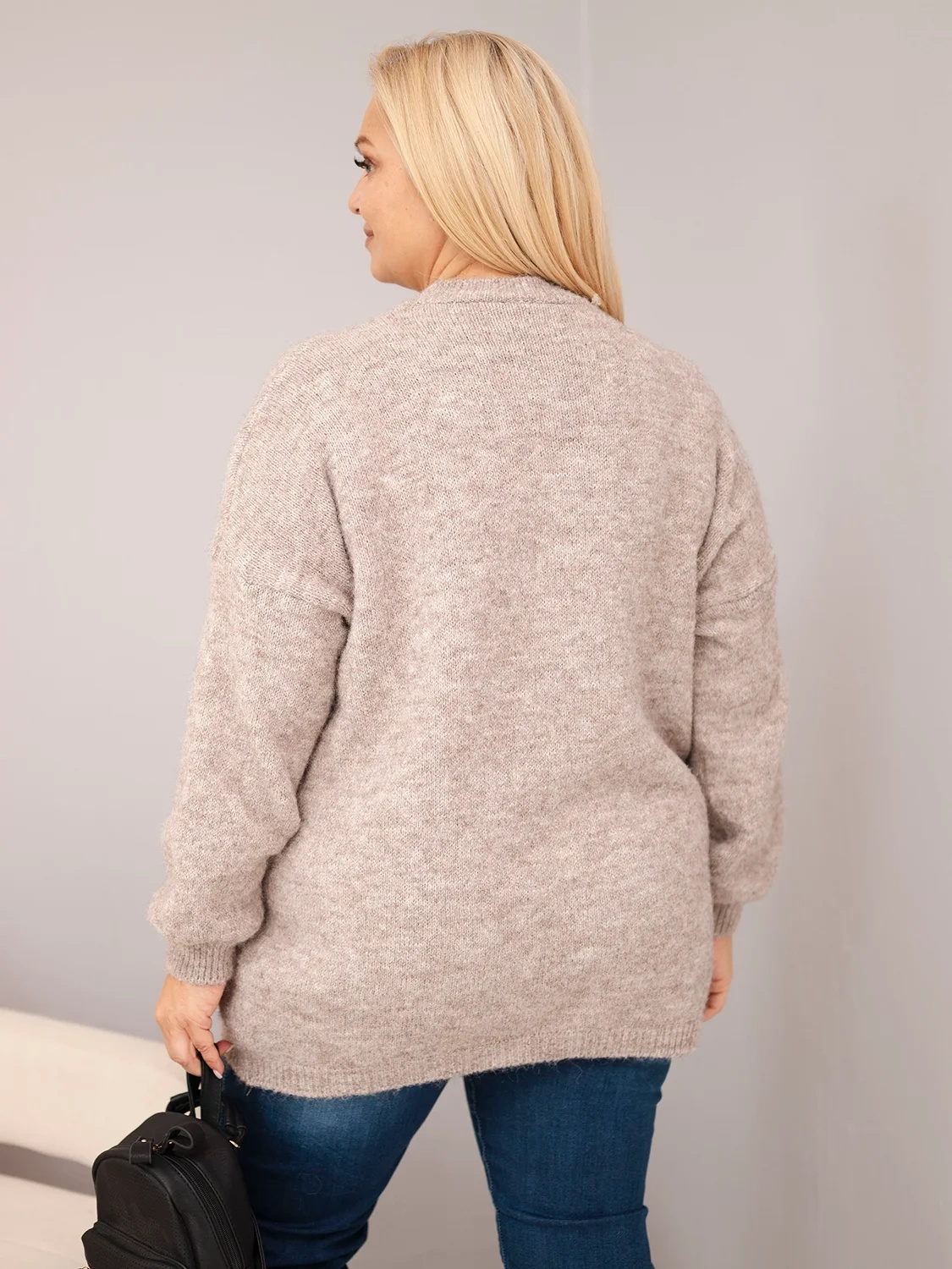 Avara lõikega naiste kampsun Kesi Plus Size - Image 24