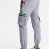 Meeste cargo-stiilis dressipüksid Ombre Clothing - Thumbnail Image 90