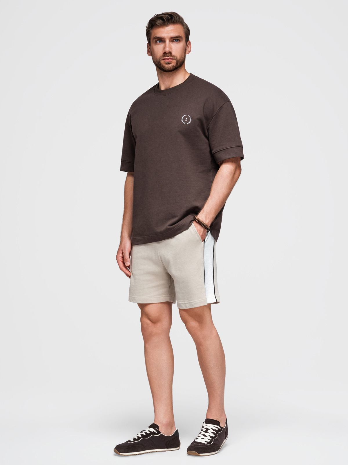 Meeste lühikesed dressipüksid Ombre Clothing - Image 11