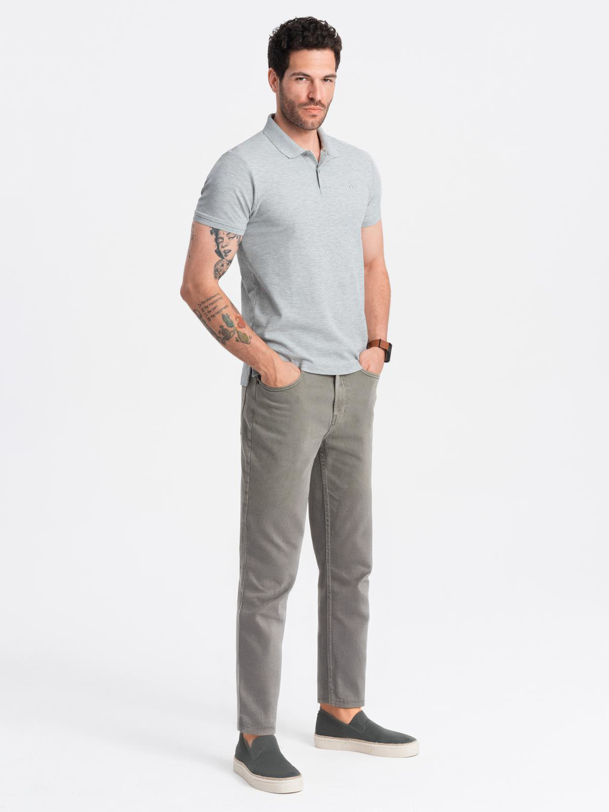Ombre Clothing meeste puuvillane polosärk - Image 102