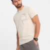 Ombre Clothing meeste T-särk rinnataskuga - Thumbnail Image 1