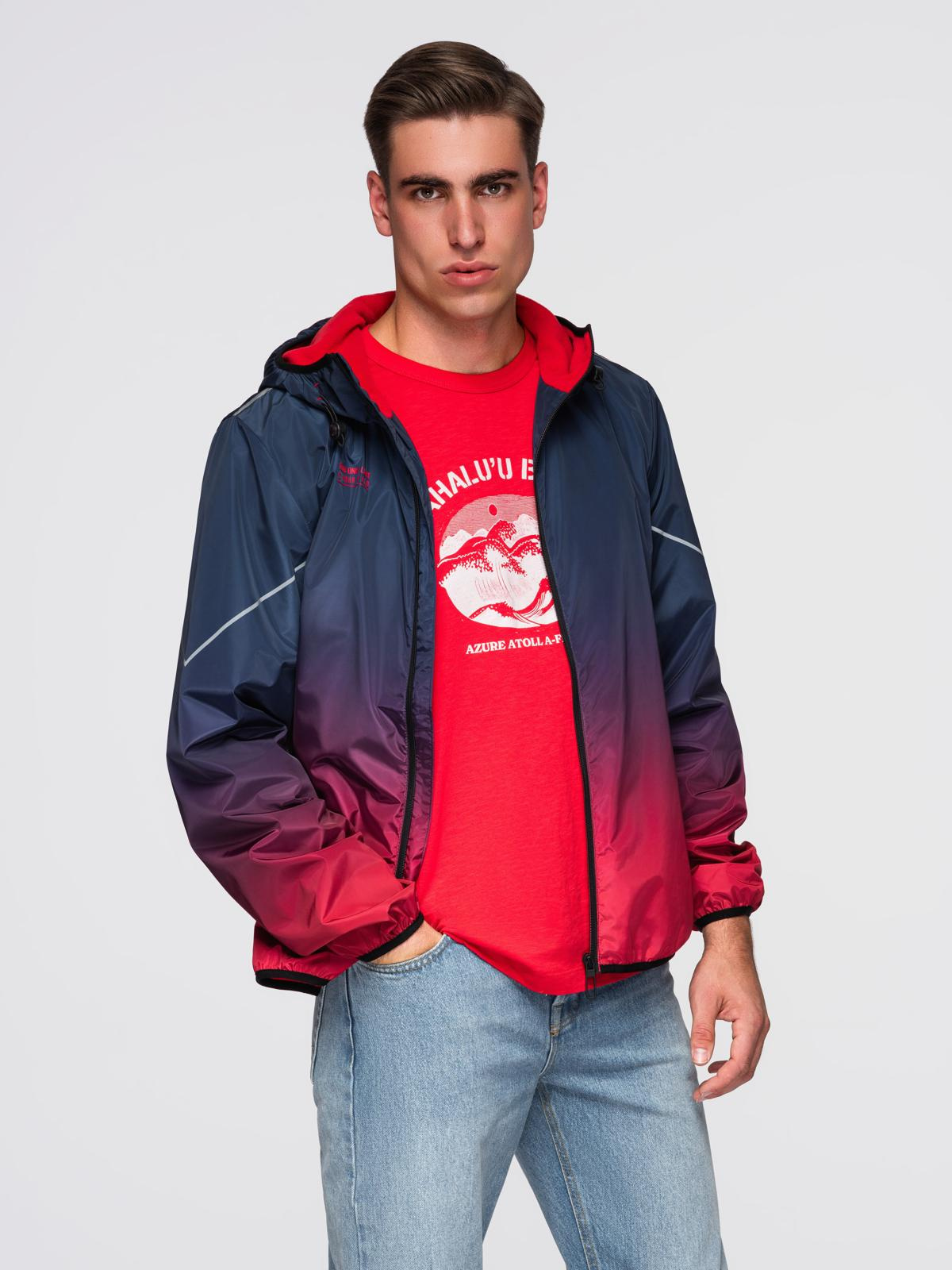Meeste kapuutsiga üleminekujope Ombre Clothing - Image 9