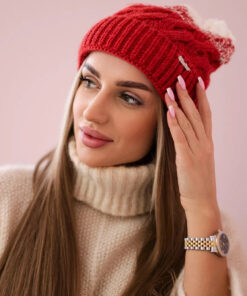 Naiste tutiga talvemüts fliisvoodriga