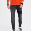 Meeste skinny fit teksad Ombre Clothing - Thumbnail Image 1