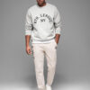 Ombre Clothing meeste dressipüksid paelte ja soonikutega - Thumbnail Image 13