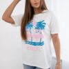 Naiste puuvillane T-särk trükiga Miami - Thumbnail Image 12