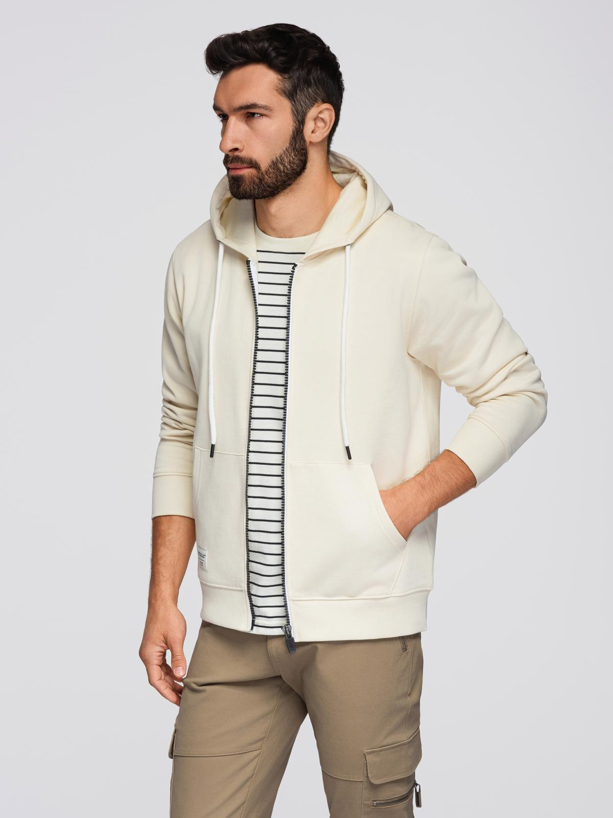 Ombre Clothing meeste lukuga kapuutsiga dressipluus - Image 35