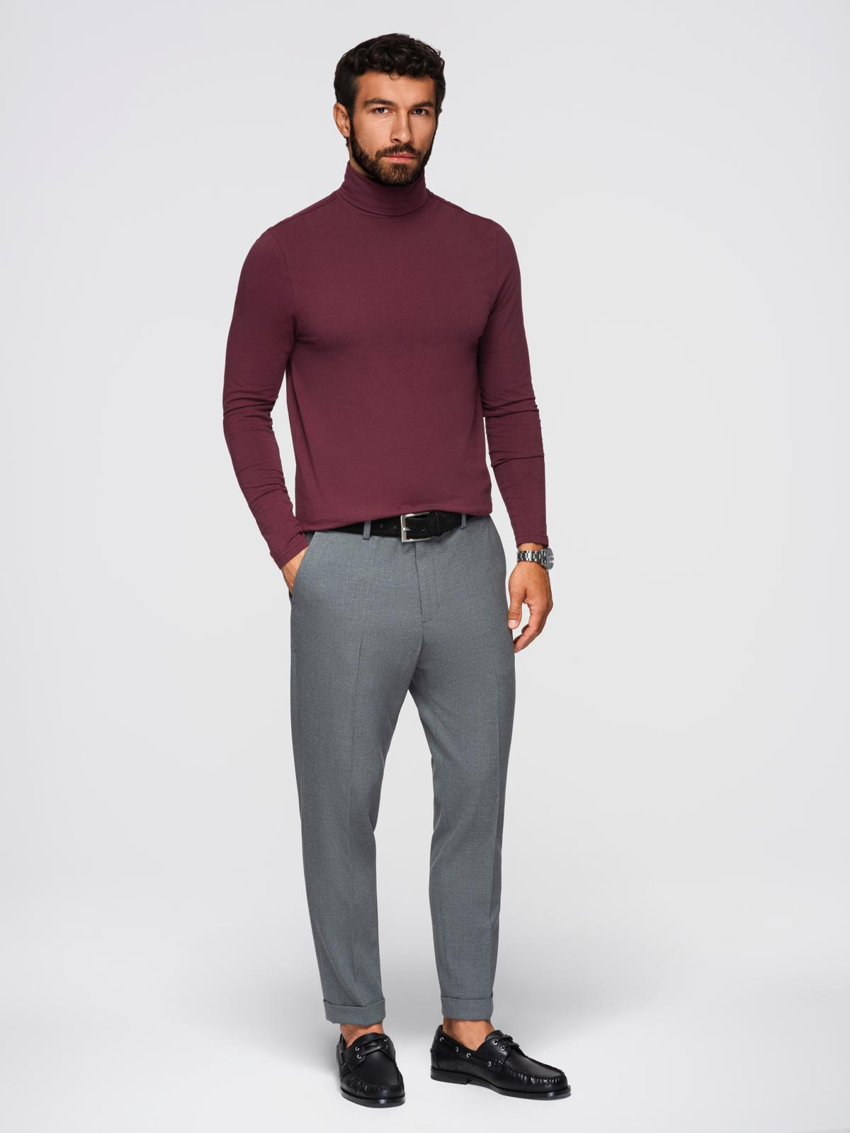 Ombre Clothing meeste pikkade varrukatega rullkaelus - Image 48