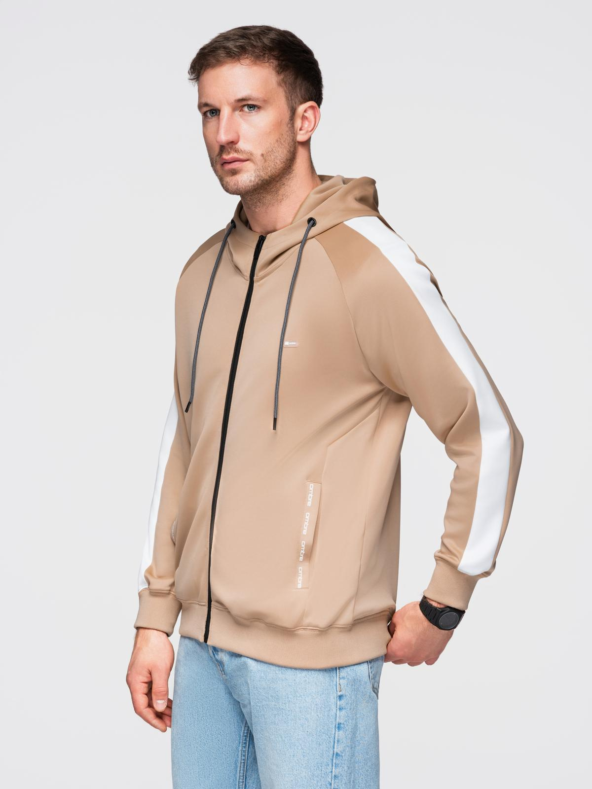 Ombre Clothing meeste lukuga pusa püstkrae ja triipudega - Image 42