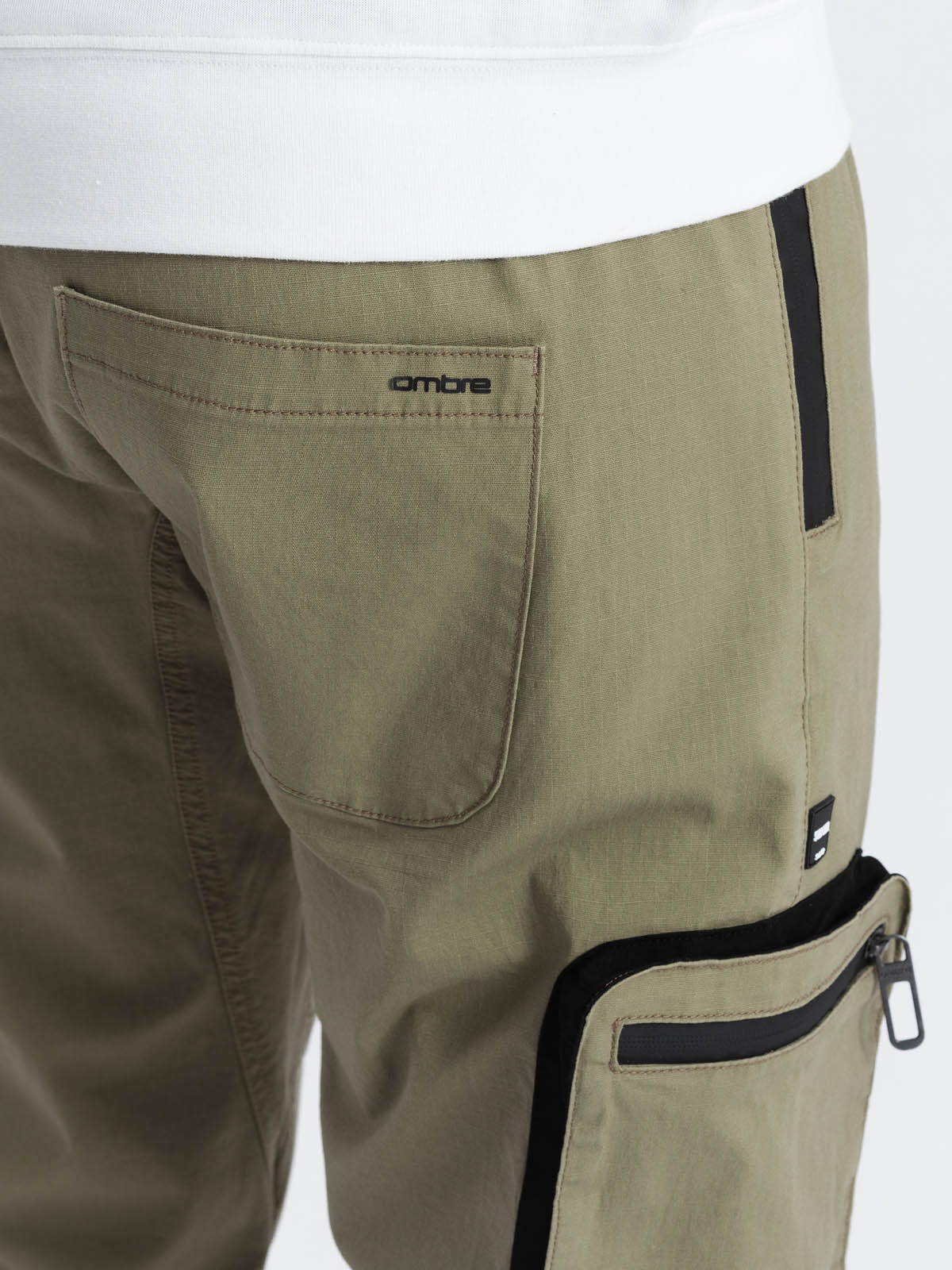 Meeste cargo-stiilis dressipüksid Ombre Clothing - Image 73