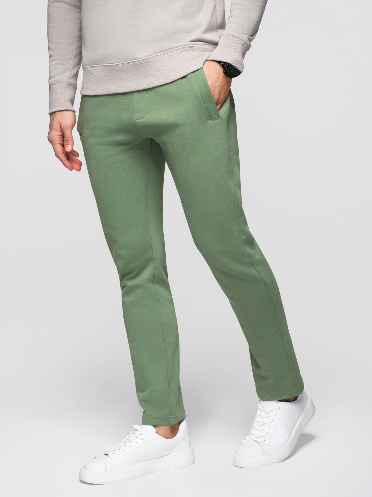 Meeste puuvillased dressipüksid Ombre Clothing - Image 25