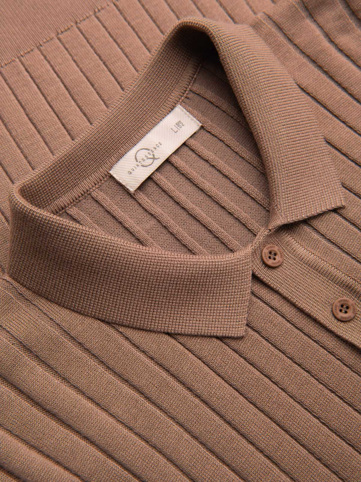 Meeste vertikaalse soonikkoega polosärk Ombre Clothing - Image 34