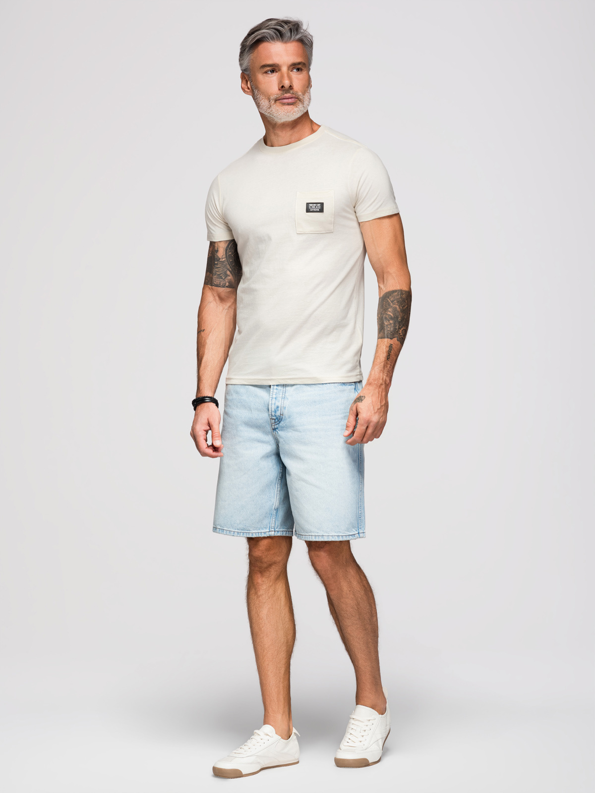 Meeste T-särk rinnataskuga Ombre Clothing - Image 29