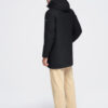 Meeste kapuutsiga villasegust mantel Ombre Clothing - Thumbnail Image 5