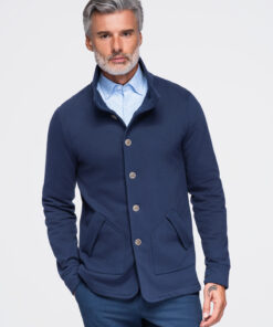 Meeste nööpidega pusa Ombre Clothing