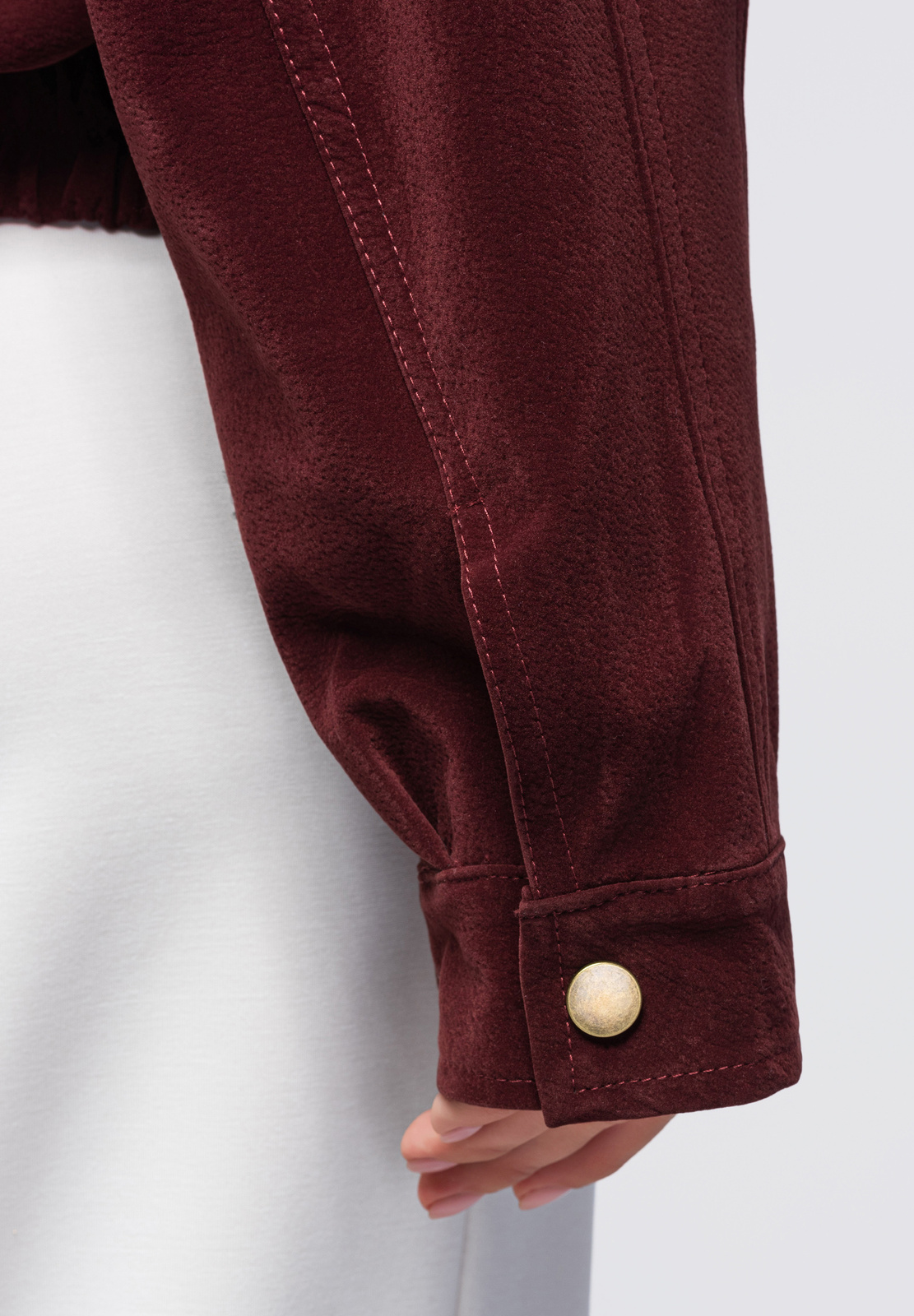 Lühike vaba lõikega naiste jakk Ombre Clothing - Image 12