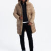 Meeste pikem tepitud talvejope kapuutsiga Ombre Clothing - Thumbnail Image 7