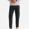 Ombre Clothing meeste cargo-teksad - Thumbnail Image 4