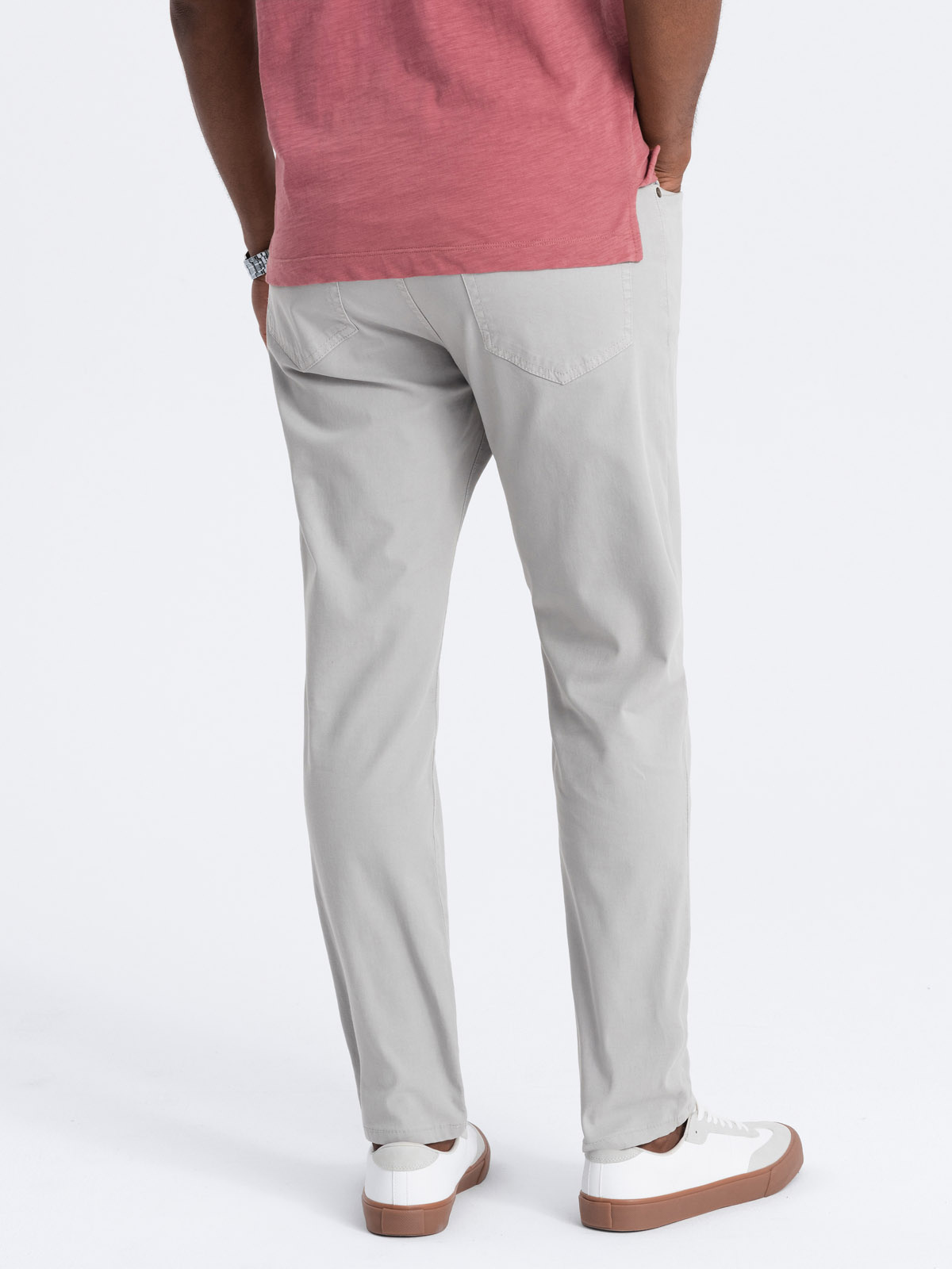 Meeste puuvillased chino-püksid Ombre Clothing - Image 8