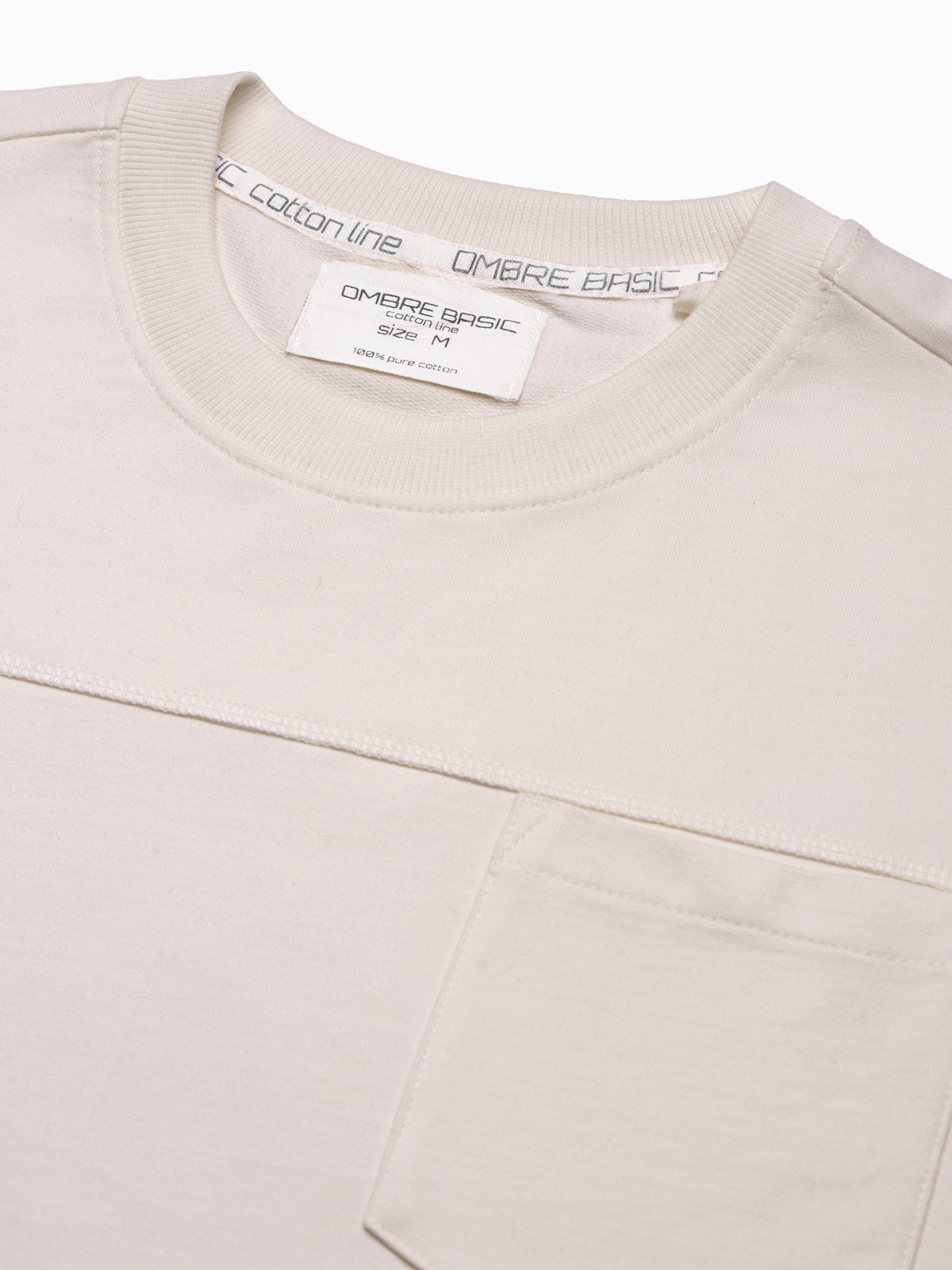 Meeste puuvillane dressipluus rinnataskuga Ombre Clothing - Image 6