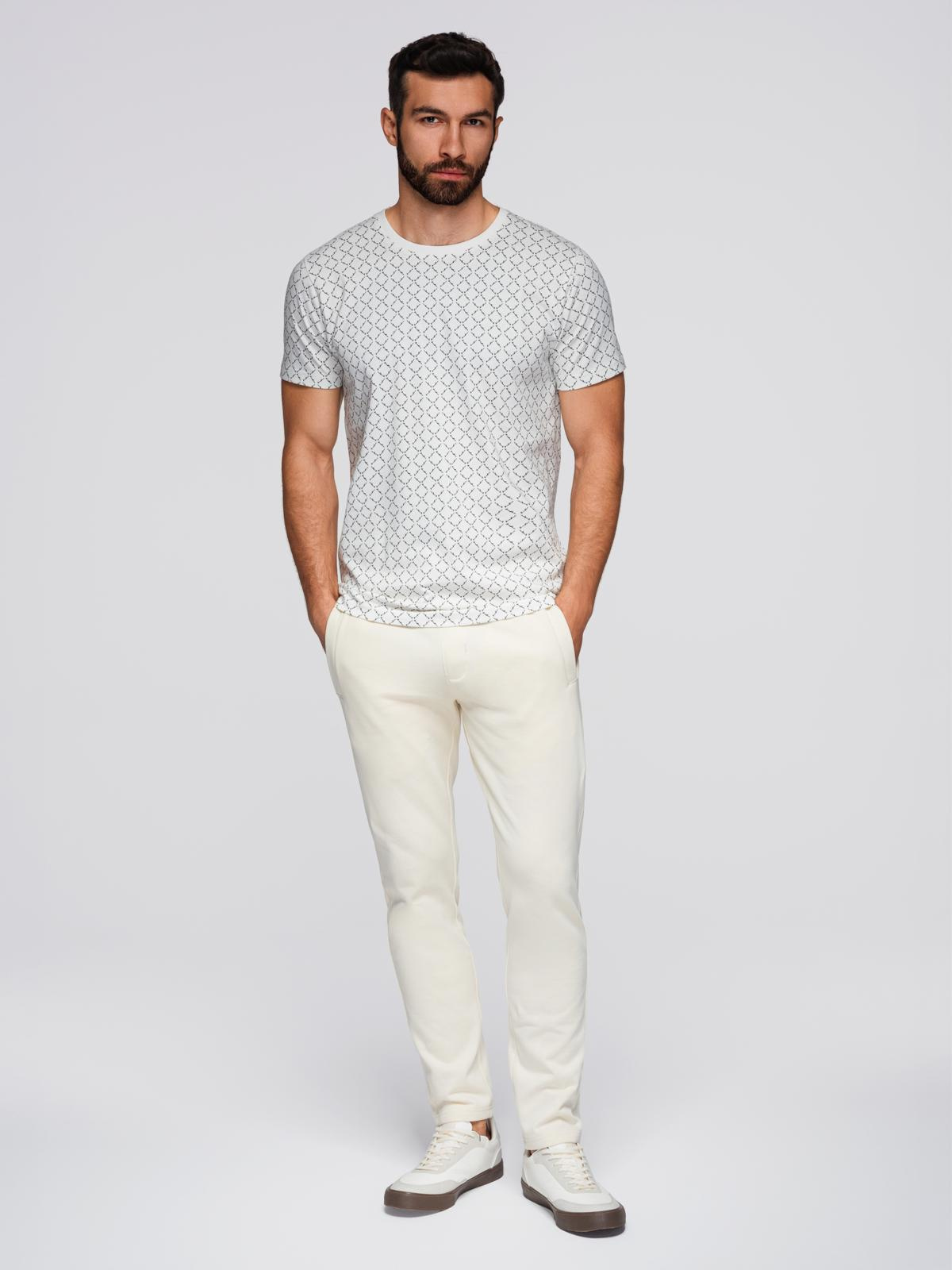 Ombre Clothing meeste puuvillased sirge lõikega dressipüksid - Image 55