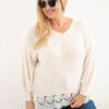 Naiste plus-size kampsun pitsäärega - Thumbnail Image 60
