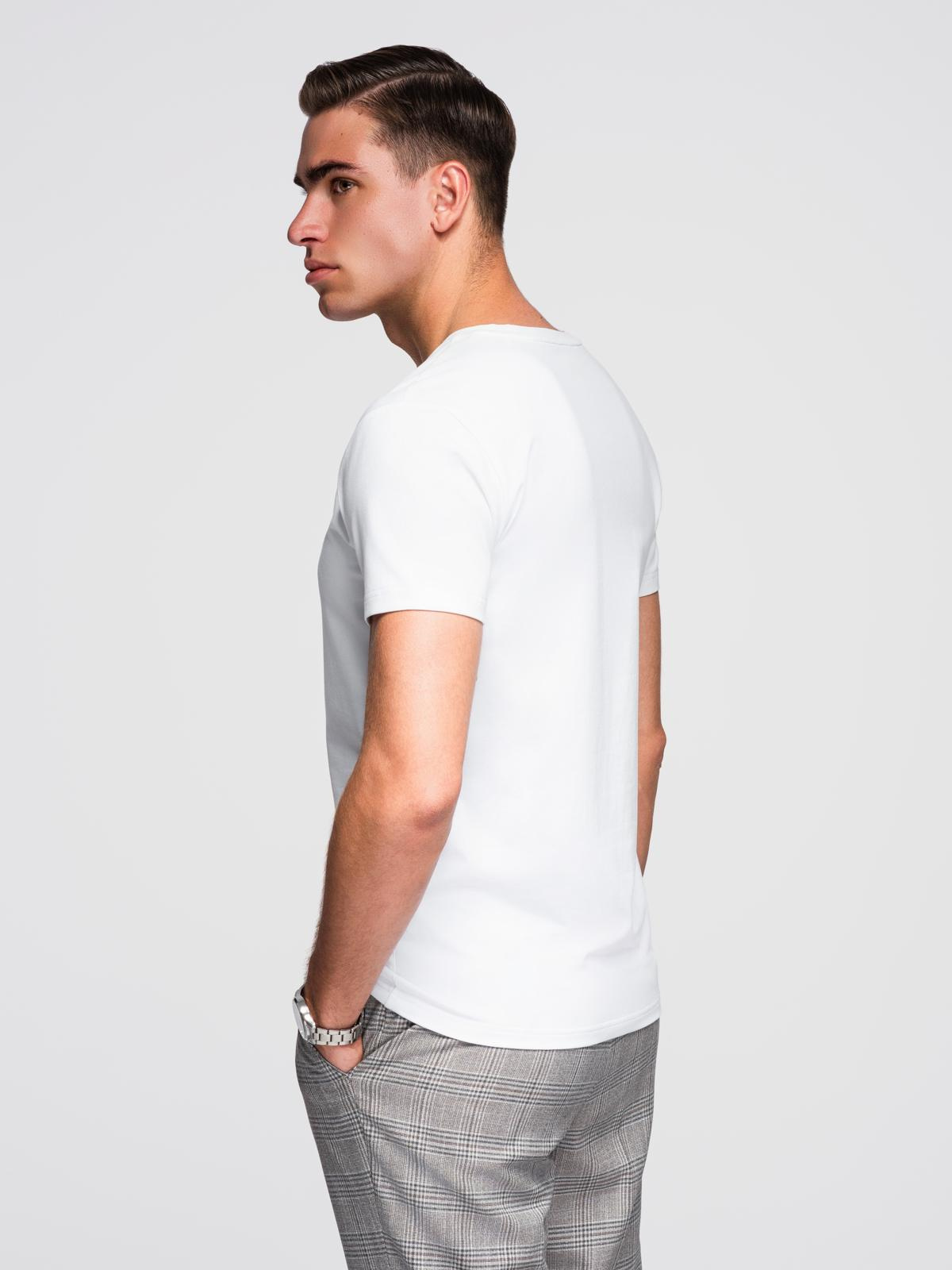 Meeste V-kaelusega T-särk Ombre Clothing - Image 5