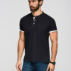 Meeste püstkrae ja nööpidega polosärk Ombre Clothing - Thumbnail Image 53