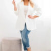 Naiste pluss-suuruses oversized-bleiser - Thumbnail Image 2