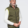 Meeste tepitud vest püstkrae ja tõmblukuga taskutega Ombre Clothing - Thumbnail Image 1